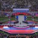 Putin Memuji Semangat Tentara Rusia dalam Konser Penghormatan untuk Para Pejuang di Stadion Luzhniki