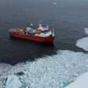 Es Antartika Meleleh, Kapal Australia Mampu Lewat Hingga Capai Rekor  Terjauh
