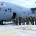 Pesawat C-130J Super Hercules A-1339 dari AS Tiba di Indonesia