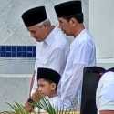 Sebelum Cek Persiapan Lebaran, Ganjar Shalat Jumat Bareng Jokowi di Masjid Syeikh Zayed