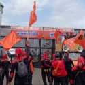 Lusa, Ratusan Buruh Geruduk Gedung DPR