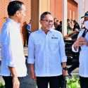 Zulhas bersama Erick Thohir Dampingi Jokowi di Kampung Halaman, Tinjau Jalan Rusak Viral di Medsos