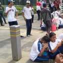 Siswa SMA 7 Jakarta Antusias Sambut Arak-arakan Atlet Indonesia