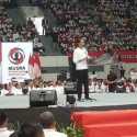 Nama Prabowo Menggema di Istora saat Jokowi Bilang Butuh Pemimpin Pemberani