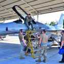 Gelar Latihan Gabungan, Enam Pesawat F-16 Angkatan Udara AS Tiba di Pekanbaru