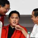 Jokowi, Erick Thohir, dan Prabowo Kompak Nonton Bareng Laga Indonesia Vs Argentina