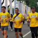 Jelang UI Half Marathon, Alumni Ramai-ramai Pemanasan Lari Pagi