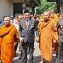 Tari Soreng Sambut 32 Biksu Thudong saat Singgah di Rumah Dinas Bupati Magelang