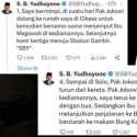 Mimpi SBY, Pergi Bareng Jokowi dan Mega...
