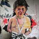 Seniman Palestina Cerita Kejahatan Israel Lewat Seni