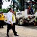 Cek Perbaikan Infrastruktur Jalan, Jokowi Minta Pemda Tidak Takut Keluarkan Anggaran