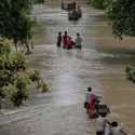 Belasan Ribu Warga Delhi Mengungsi Akibat Banjir, Kota Terancam Kekurangan Pasokan Air Bersih