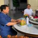 Unggah Foto Pertemuan dengan Jokowi di Istana, Prabowo-Erick Tes Ombak