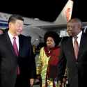 Hadiri KTT BRICS ke-15 dan Kunjungan Kenegaraan ke Afrika Selatan, Xi Jinping Tiba di Johannesburg