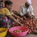 India Terapkan Bea Ekspor 40 Persen, Petani Bawang Resah