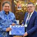 Menko Airlangga Bahas Komitmen Indonesia pada Perdamaian Dunia Bersama Pimpinan Parlemen Ukraina