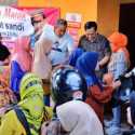 Harga Beras Meroket, Bazar Sembako Murah Ludes Sekejap Mata