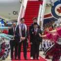Hadiri KTT ke-43 ASEAN, PM Kanada Tiba di Jakarta Ditemani Sang Putra