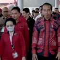 Jokowi dan Ma'ruf Amin Hadiri Rakernas IV PDIP