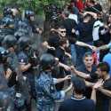 Geruduk Kedubes Azerbaijan, Massa Lebanon Bentrok dengan Pasukan Keamanan