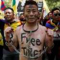 Di Lokasi KTT G20, Warga Tibet Tuntut China Angkat Kaki: Kami Ingin Bebas<i>!</i>