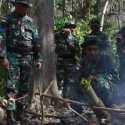 Prajurit Marinir TNI AL Berbagi Ilmu Jungle Survival di Hutan Selogiri