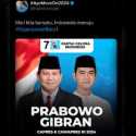 Partai Gelora Umumkan Pasangan Prabowo-Gibran