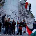 Demo Pro-Palestina di Prancis Diwarnai Gas Air Mata