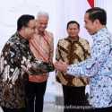 Diundang Makan Siang, Hanya Anies Salaman Saling Tatap Mata dengan Jokowi