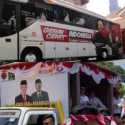 Berbeda dengan Ganjar dan Mahfud, Ketum Partai Pendukung Milih Naik Bus Super Luxury ke KPU