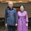 Penuh Canda, Megawati dan Mahathir Bahas IKN sampai Hujan