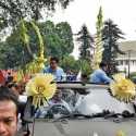 Prabowo-Gibran Naik Maung Menuju KPU RI