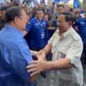 SBY dan AHY Sambut Kehadiran Prabowo di Acara Pembekalan Caleg Demokrat