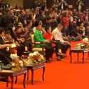 Megawati Hadiri Rakornas Relawan Ganjar-Mahfud di JIExpo Kemayoran