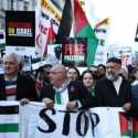 300 Ribu Demonstran Pro-Palestina Guncang London: Setop Bom Gaza<i>!</i>