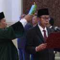 Di Hadapan Presiden Jokowi, Nawawi Pomolango Ucapkan Sumpah Jabatan Ketua Sementara KPK