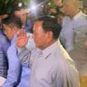 Tiba di KPU, Prabowo-Gibran Hanya Senyum kepada Awak Media