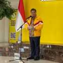 Jokowi Nyaman Pakai Dasi Kuning, Airlangga: Karena Kami Terbuka dengan Siapapun