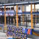 Diresmikan Menhub, Skybridge Bojonggede Makin Manjakan Pengguna Angkutan Massal