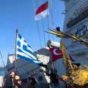 Akhir Tugas KRI FKO-368, Seluruh Kapal MTF-UNIFIL Kibarkan Merah Putih