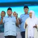 Serukan Pemilu Damai, Prabowo dan Ribuan Relawan Ndaru Habib Luthfi Bershalawat Bersama di Serang