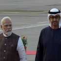 PM Modi Sambut Presiden UEA di KTT Global Gujarat