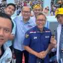 Momen Para Ketum Parpol Kawal Kirab Prabowo-Gibran di Semarang
