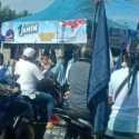 Konvoi Sepeda Motor Kawal Anies Baswedan Kampanye di Tapanuli Tengah