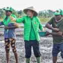Mardiono Sapa Petani dan Beberkan Program Pertanian PPP di Merauke
