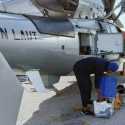 Heli HS-1305 Laksanakan Aircraft Maintenance di Geladak KRI Diponegoro-365
