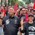 Prasetyo Pimpin 10 Ribu Massa Long March Ikuti Kampanye Akbar PDIP