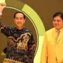 Jokowi Tertawa Respons Rumor Masuk Golkar