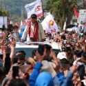 Momen Prabowo Disambut Ribuan Orang saat Pulang ke Tanah Leluhur