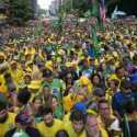 Ribuan Warga Brasil Turun ke Jalan Dukung Bolsonaro